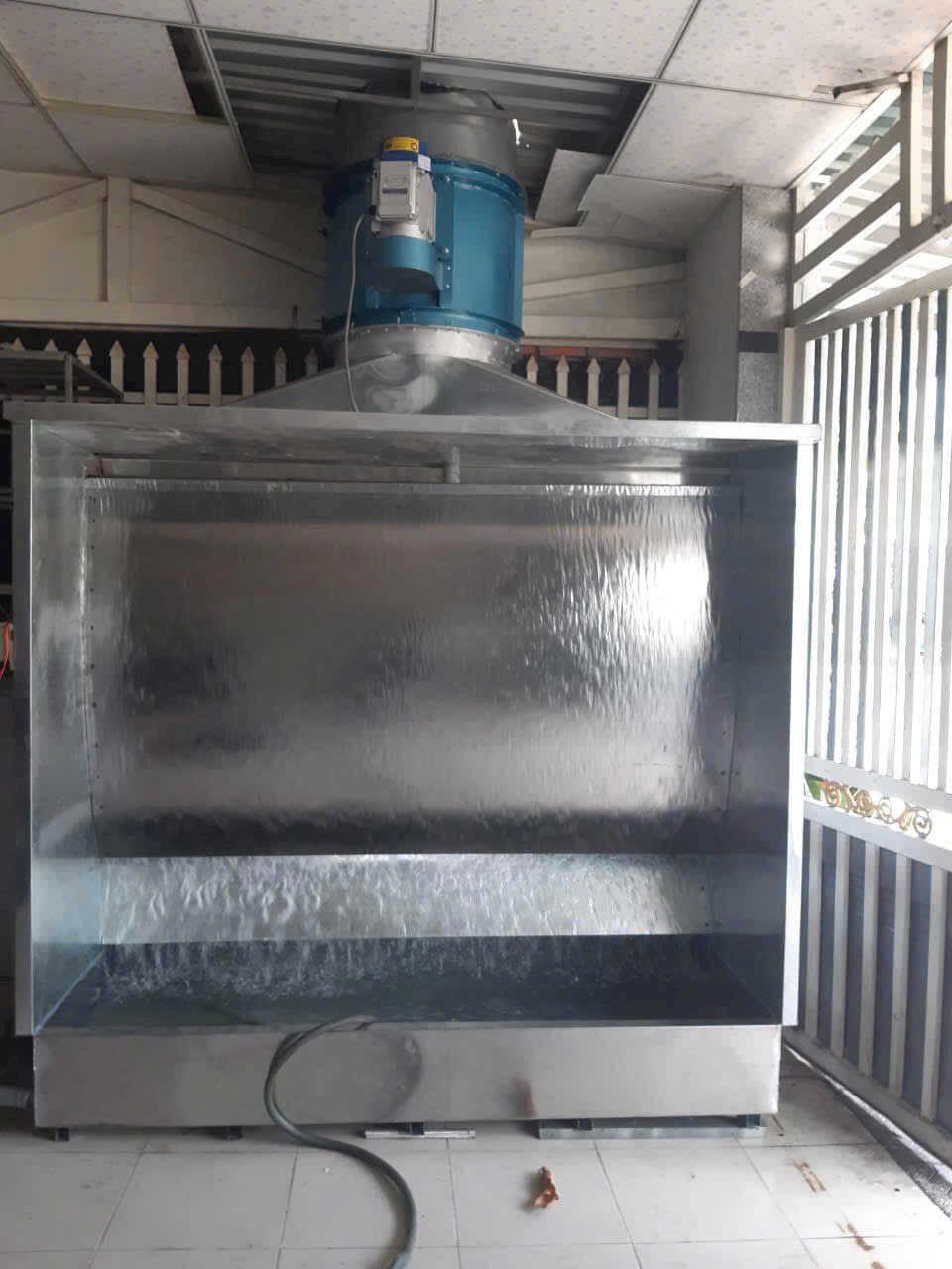Buồng phun sơn 2 mét