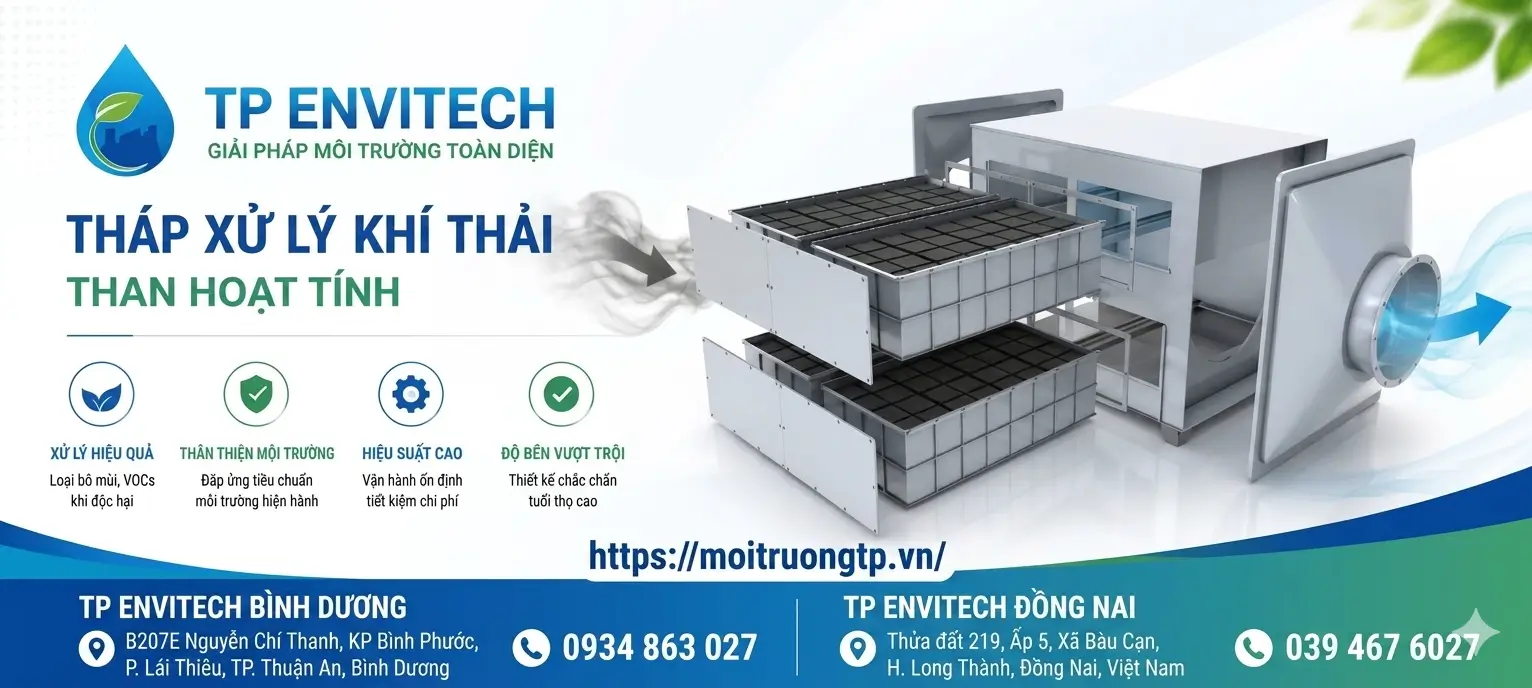 xử lý khí thải than hoạt tính