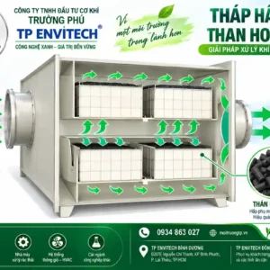 Thùng xử lý mùi than hoạt tính