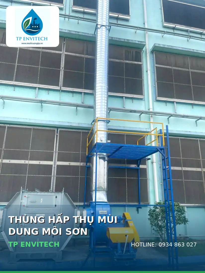 Phương pháo hấp thụ khí thải